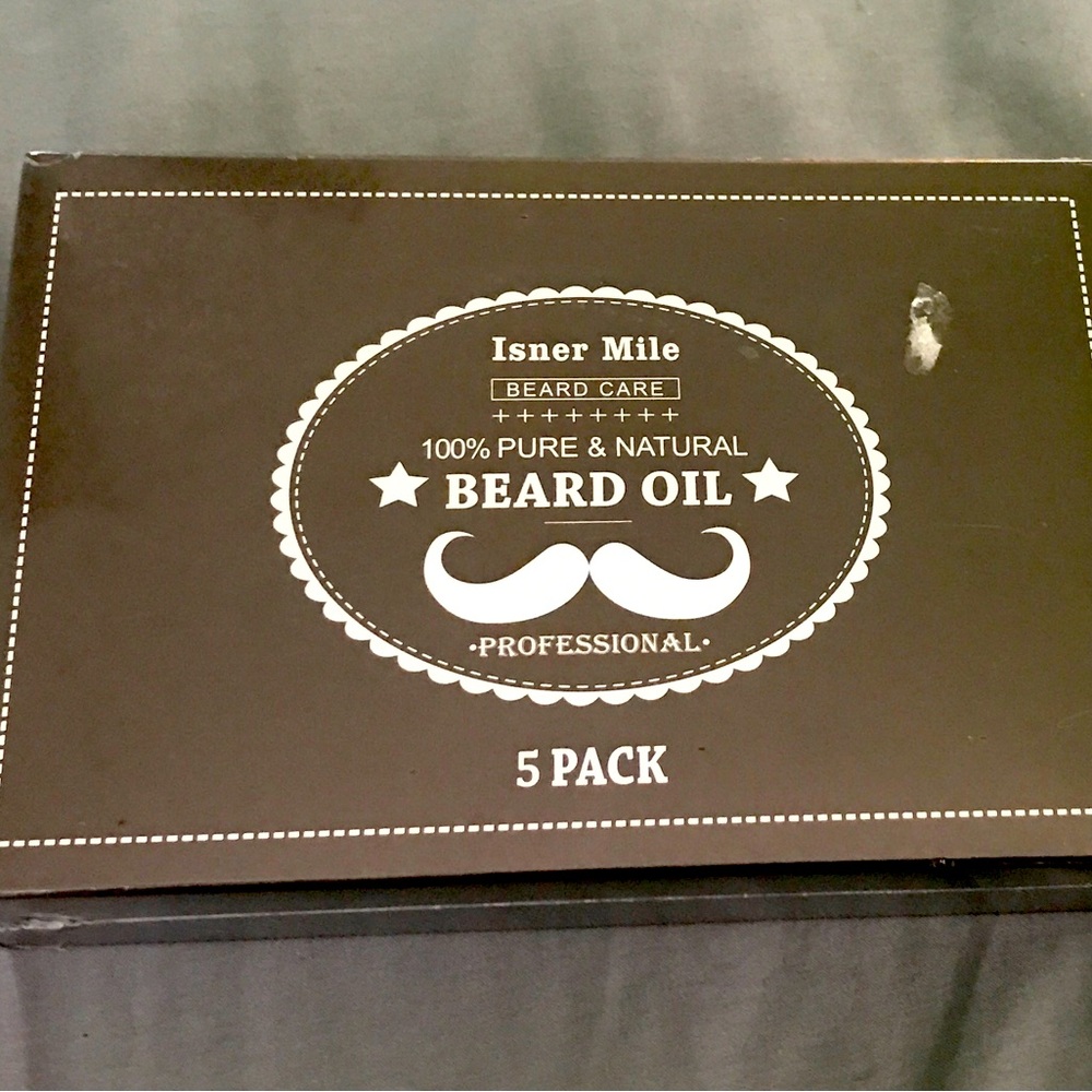 Isner Mile 5 Pack Beard Oil Beard Care